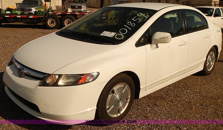 image for item E7759 2008 Honda Civic Hybrid CVT AT-PZEV