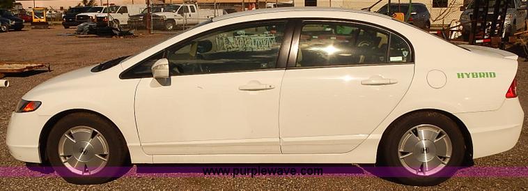 image for item E7759 2008 Honda Civic Hybrid CVT AT-PZEV