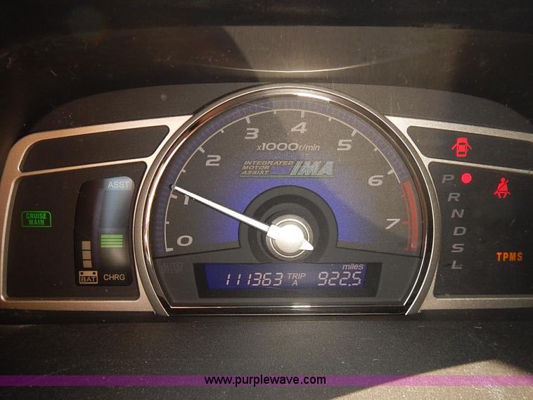 image for item E7759 2008 Honda Civic Hybrid CVT AT-PZEV