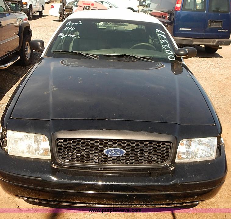 image for item E7771 2011 Ford Crown Victoria Police Interceptor
