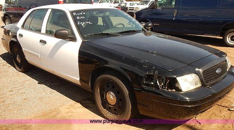 image for item E7771 2011 Ford Crown Victoria Police Interceptor