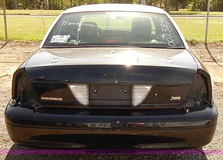 image for item E7771 2011 Ford Crown Victoria Police Interceptor