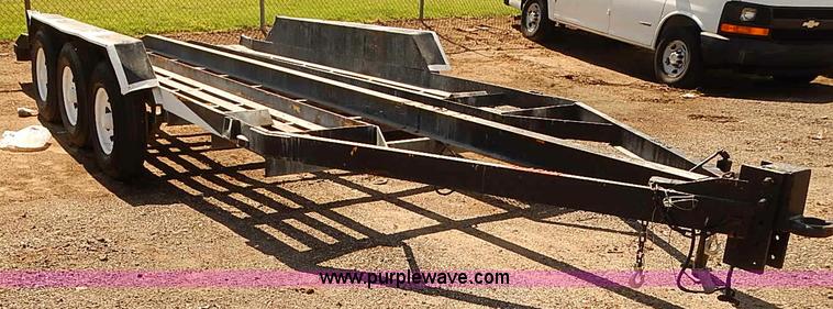 image for item E7773 1992 JFW W3DW6 equipment trailer
