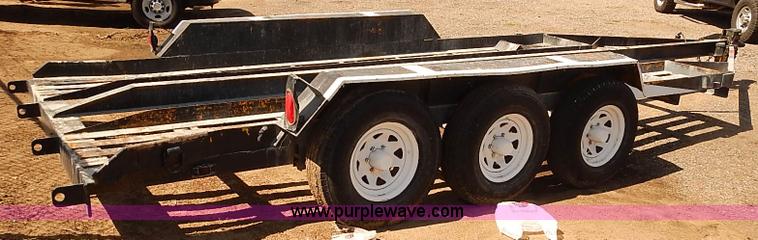 image for item E7773 1992 JFW W3DW6 equipment trailer