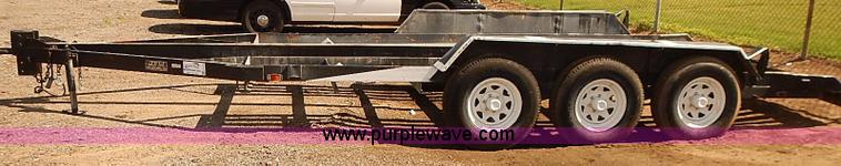image for item E7773 1992 JFW W3DW6 equipment trailer
