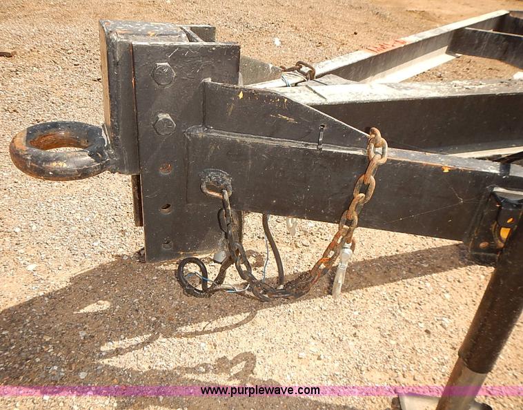 image for item E7773 1992 JFW W3DW6 equipment trailer