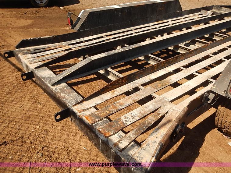 image for item E7773 1992 JFW W3DW6 equipment trailer