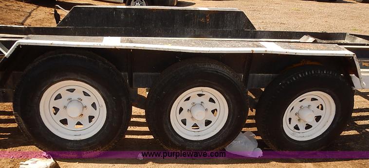 image for item E7773 1992 JFW W3DW6 equipment trailer