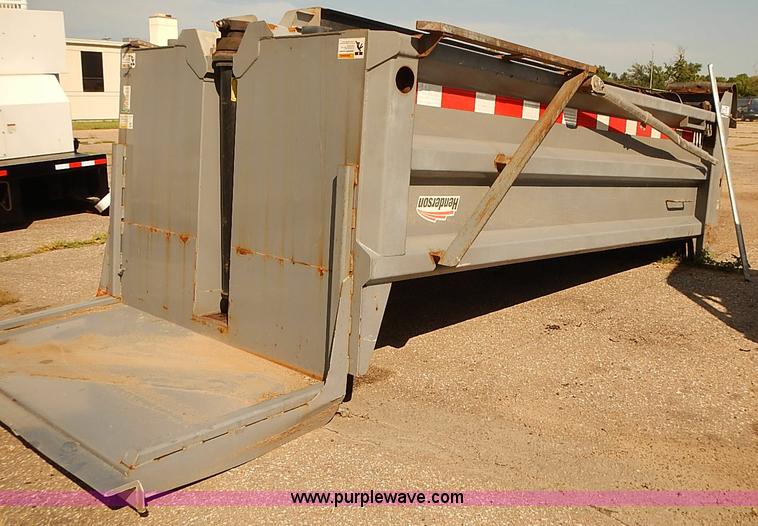image for item E7810 Henderson dump truck bed
