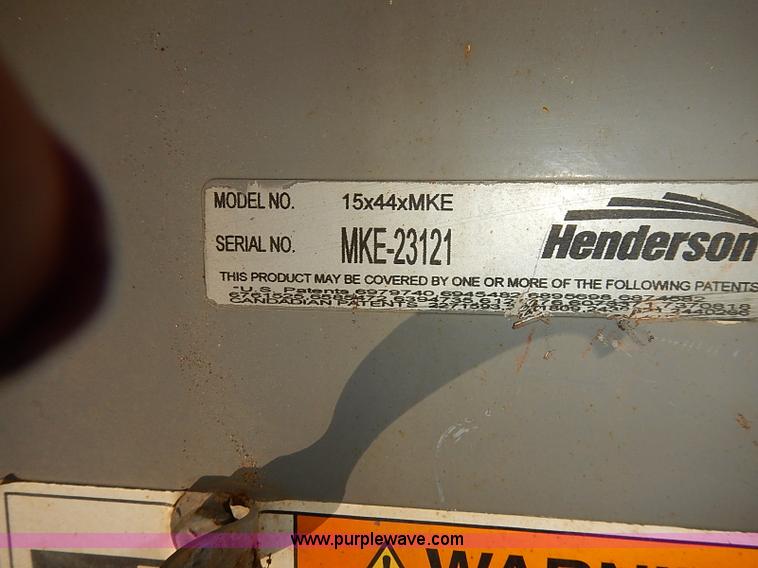 image for item E7810 Henderson dump truck bed