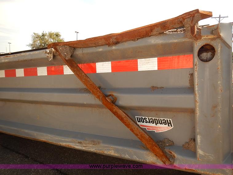 image for item E7810 Henderson dump truck bed