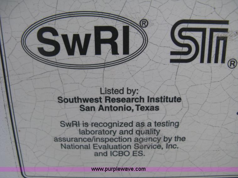 image for item E7873 3,000 gallon steel fuel tank