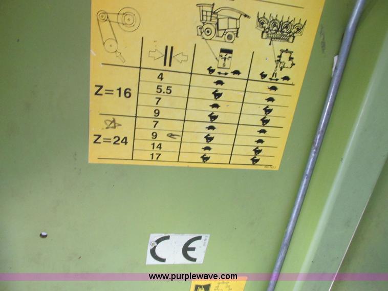 image for item A8745 2002 Claas RU600 chopper head