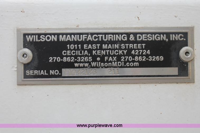 image for item AK9652 Wilson 40' rail car unloading conveyor