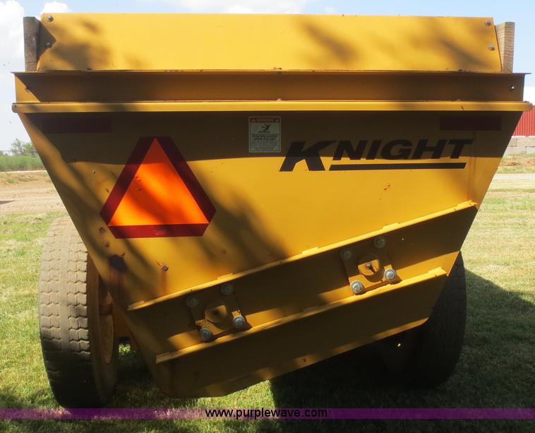 image for item D2135 Knight 8014 Pro Twin manure spreader