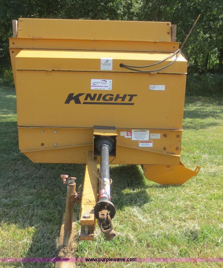 image for item D2135 Knight 8014 Pro Twin manure spreader