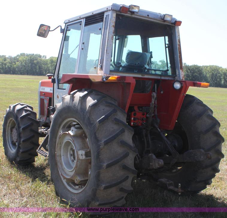 image for item F3322 Massey-Ferguson 698 MFWD tractor