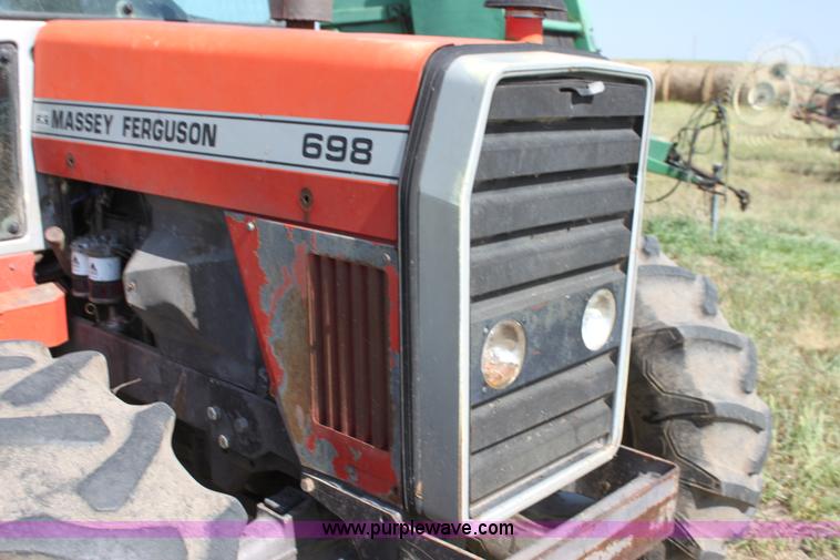 image for item F3322 Massey-Ferguson 698 MFWD tractor