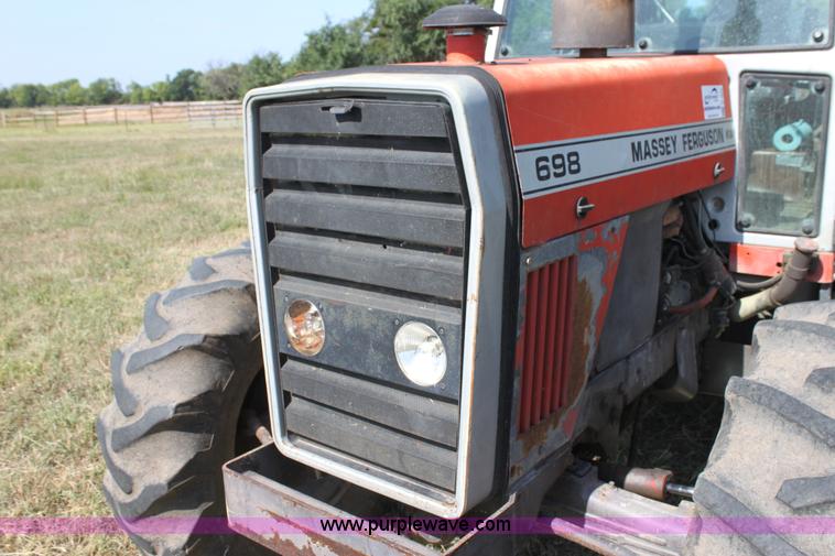 image for item F3322 Massey-Ferguson 698 MFWD tractor