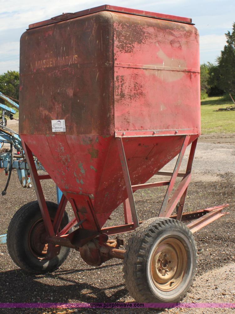 MasseyHarris portable grain bin in Greensburg, KS Item F3334 sold