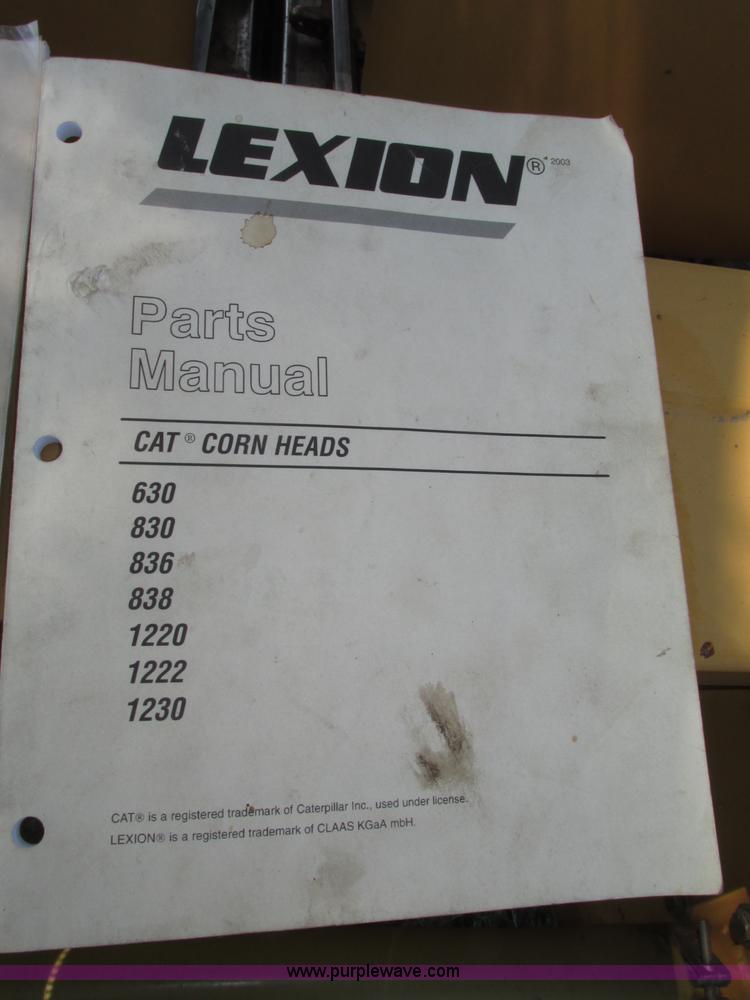 image for item F7499 2004 Lexion C512 corn head