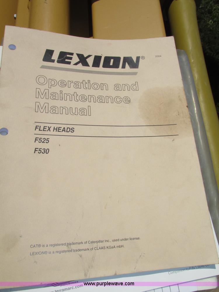image for item F7500 2010 Lexion F530 flex head