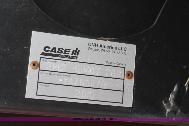 image for item G8167 2010 Case IH 2142 draper header