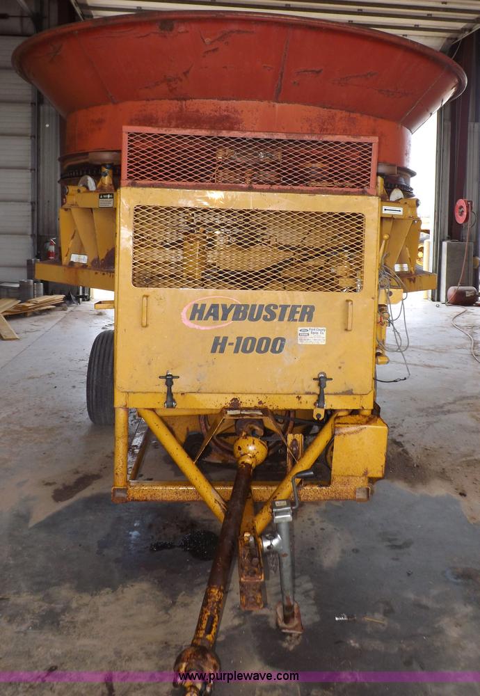 image for item H9162 HayBuster 1000 Big Bite bale processor