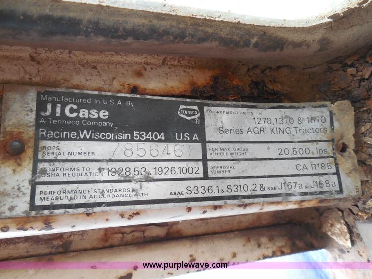 image for item I3421 1976 Case 1570 Spirit of 76 tractor