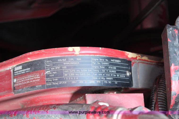 image for item I5751 1998 Case IH 2388 RWA combine