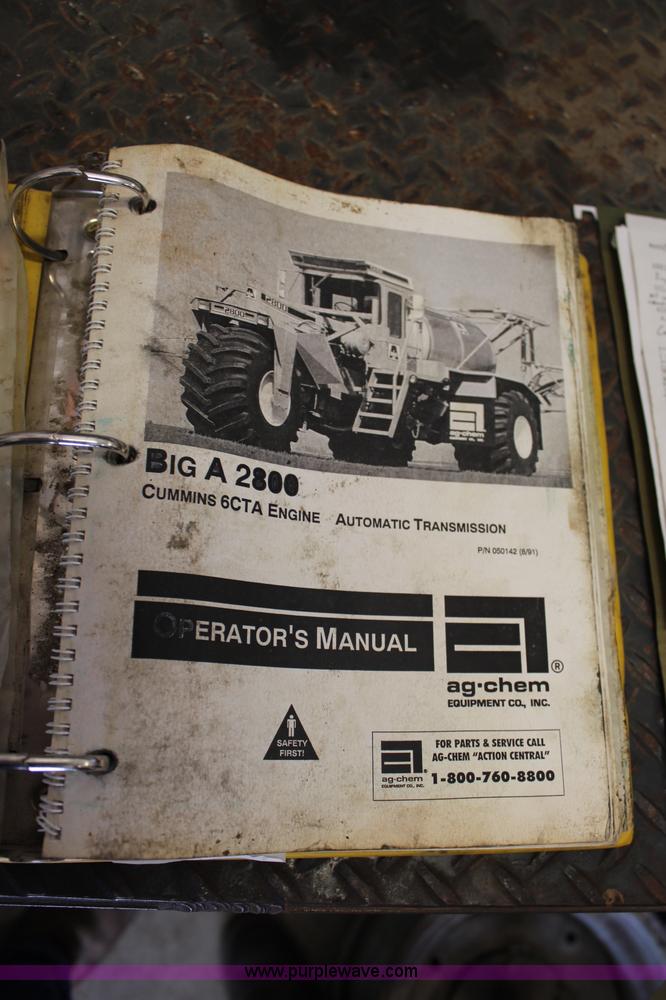 image for item I5856 1996 Ag-Chem Big A 2800 self-propelled sprayer