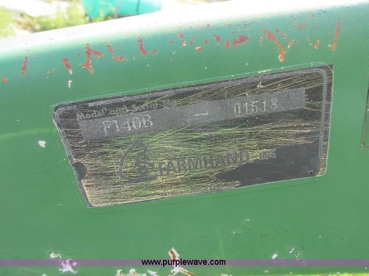 image for item I6174 Farm Hand F140B loader