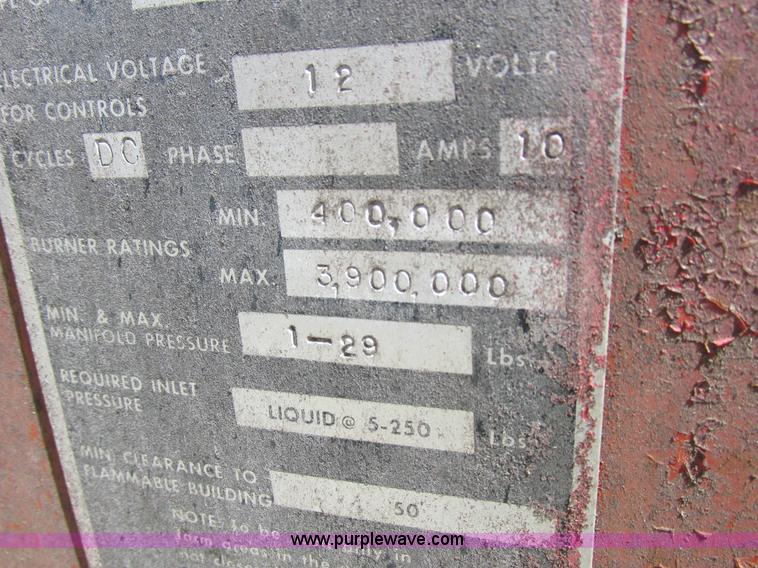 image for item I8966 Gilmore & Tatge 580 grain dryer