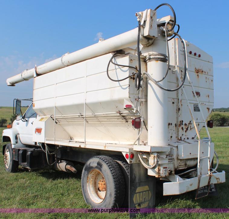 image for item J2025 1992 GMC TopKick feed delivery truck