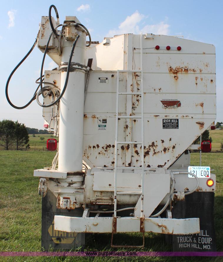 image for item J2025 1992 GMC TopKick feed delivery truck