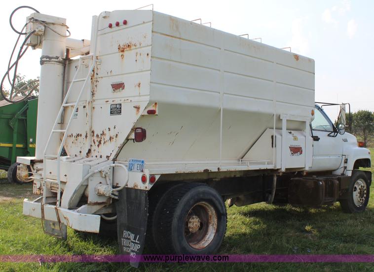 image for item J2025 1992 GMC TopKick feed delivery truck