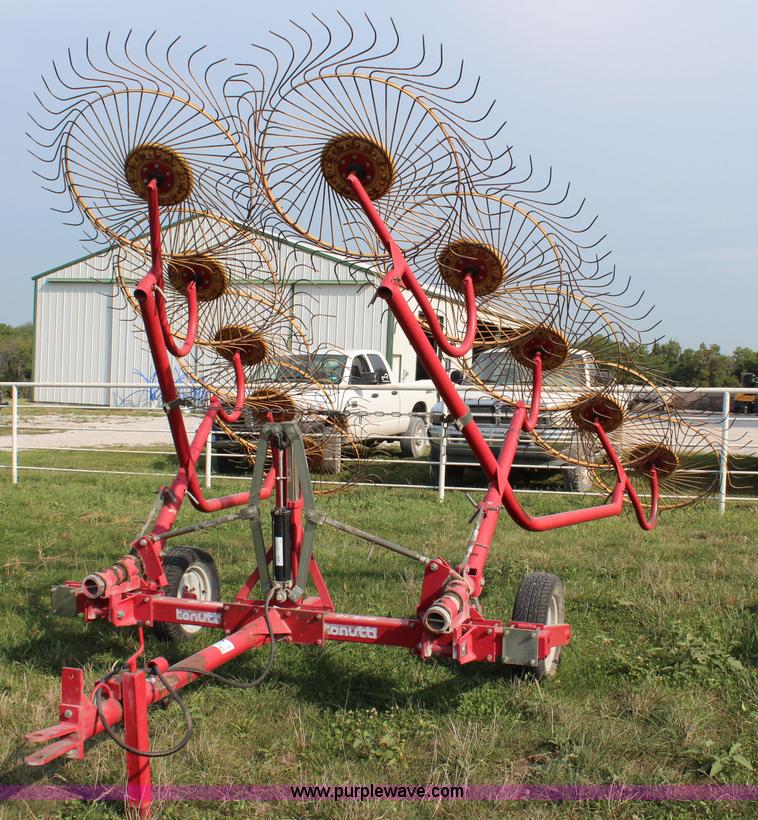 image for item J2027 Tonutti RCS 10 wheel rake