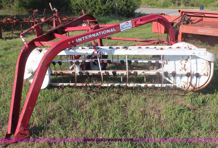 image for item J2061 International 14 side delivery rake