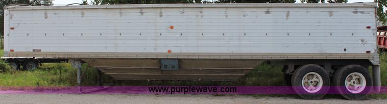 image for item J2083 1974 Timpte double hopper grain trailer