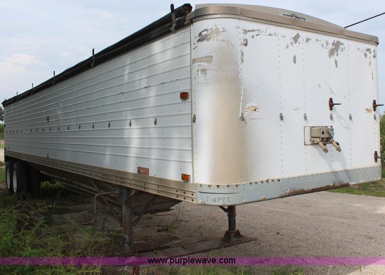 image for item J2083 1974 Timpte double hopper grain trailer