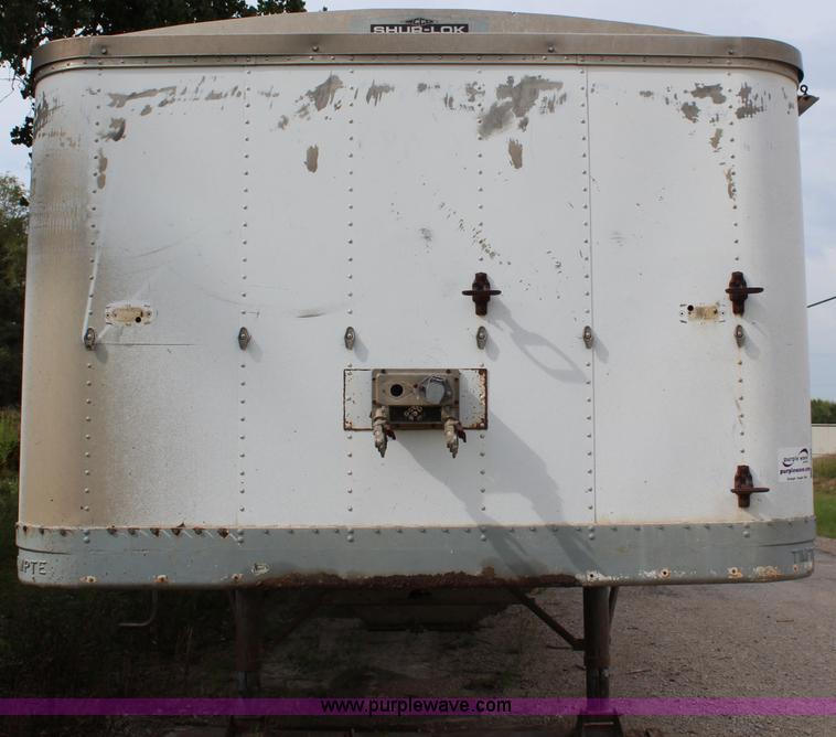image for item J2083 1974 Timpte double hopper grain trailer