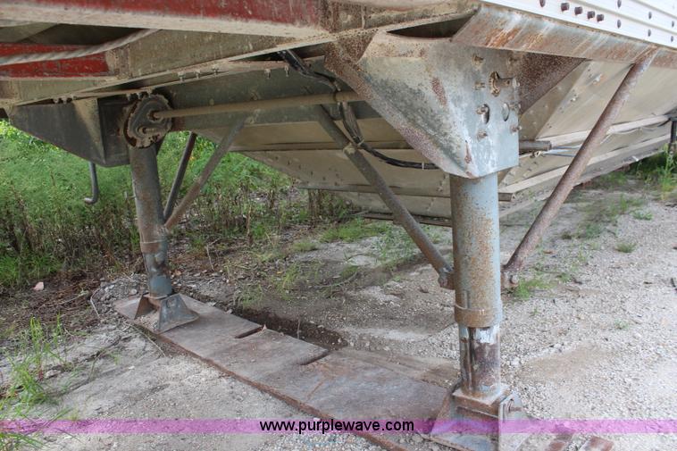 image for item J2083 1974 Timpte double hopper grain trailer
