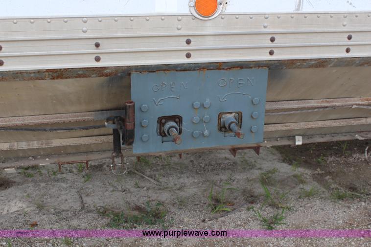 image for item J2083 1974 Timpte double hopper grain trailer