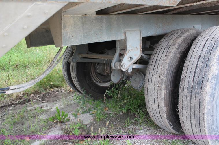 image for item J2083 1974 Timpte double hopper grain trailer