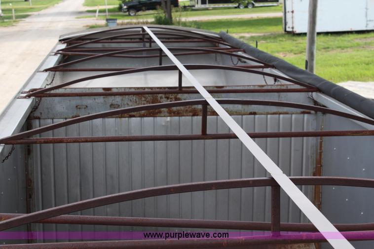 image for item J2083 1974 Timpte double hopper grain trailer