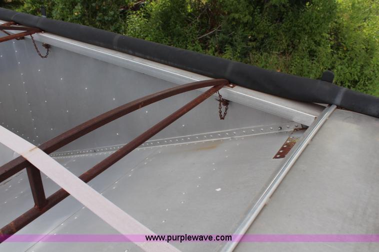 image for item J2083 1974 Timpte double hopper grain trailer