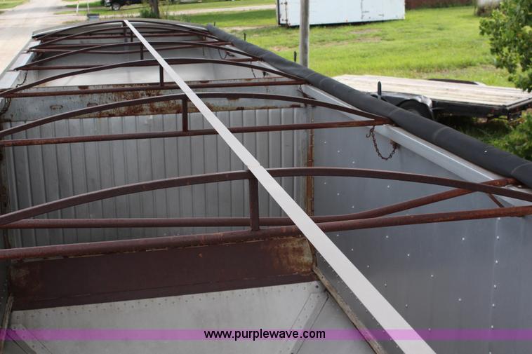 image for item J2083 1974 Timpte double hopper grain trailer