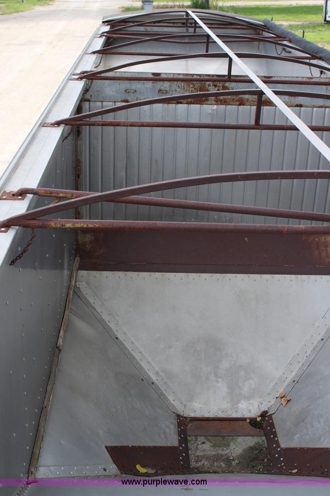 image for item J2083 1974 Timpte double hopper grain trailer