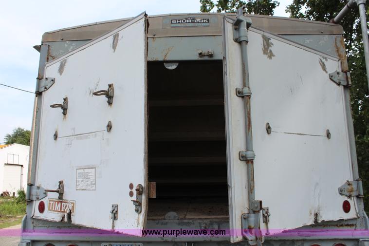 image for item J2083 1974 Timpte double hopper grain trailer
