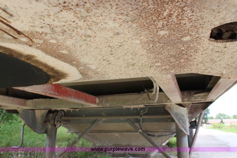 image for item J2083 1974 Timpte double hopper grain trailer
